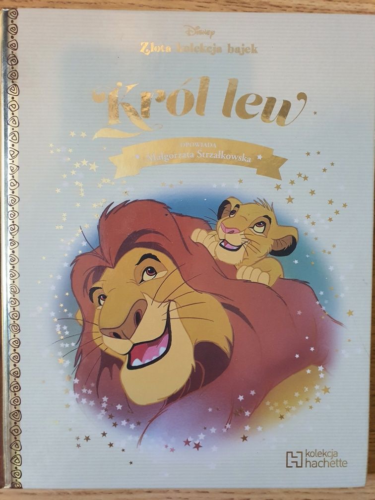 Książki Disney Król Lew Kubuś i Tygrys Księga Dżungli