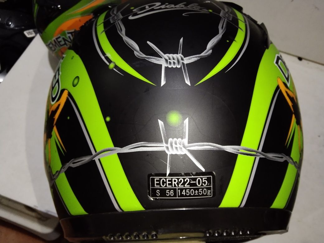 Kask motocyklowy Demon rozmiar S//M  56/58