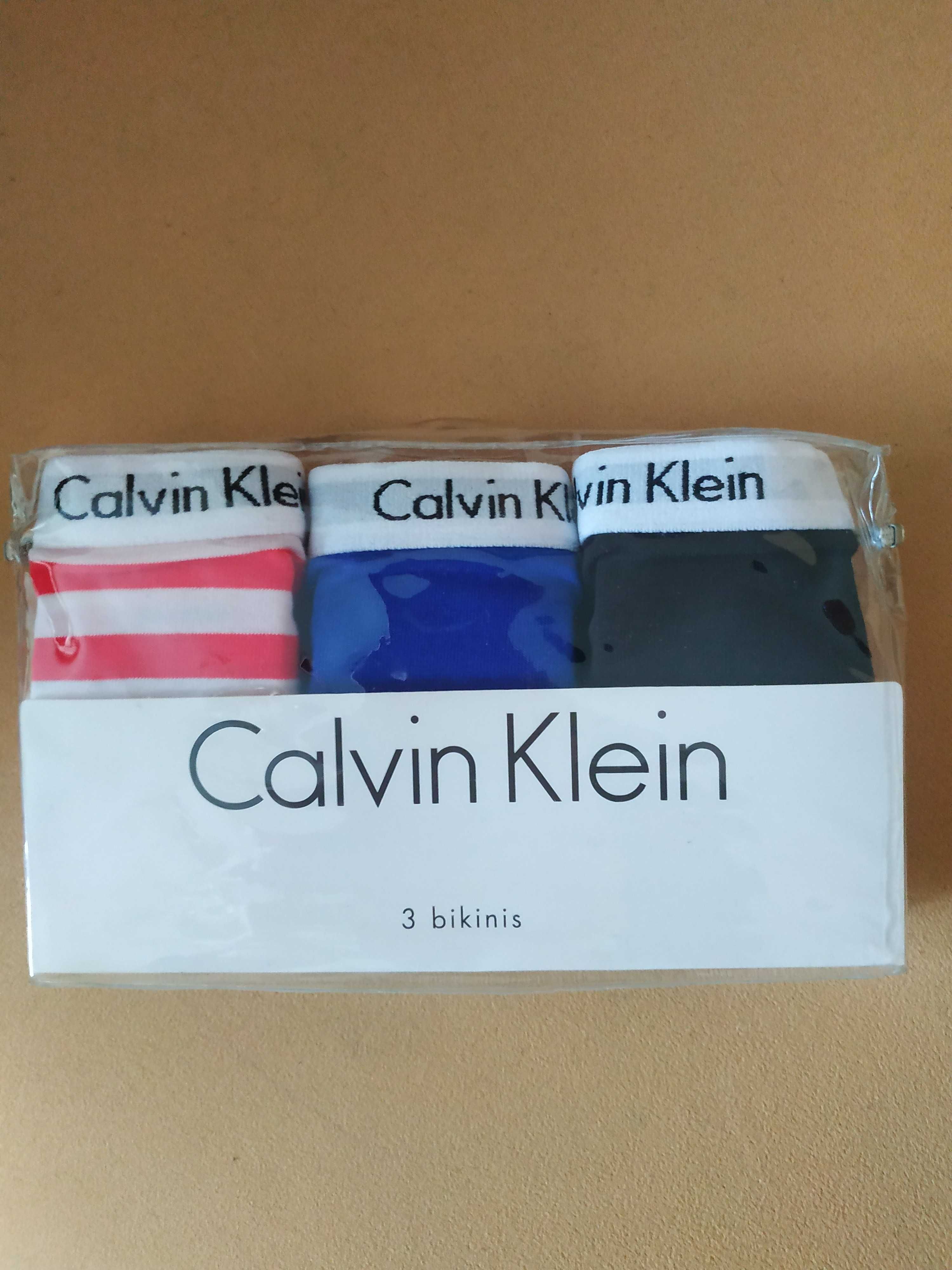Брендовые качественные трусики-бикини в уп.3 шт.Calvin Klein(оригинал)