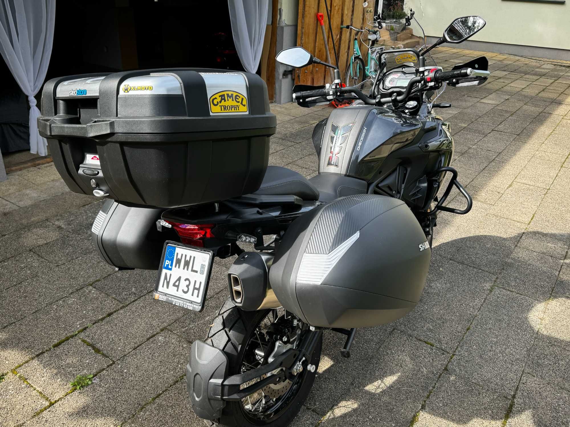 Benelli trk 502 x tyko 2200 km przebiegu