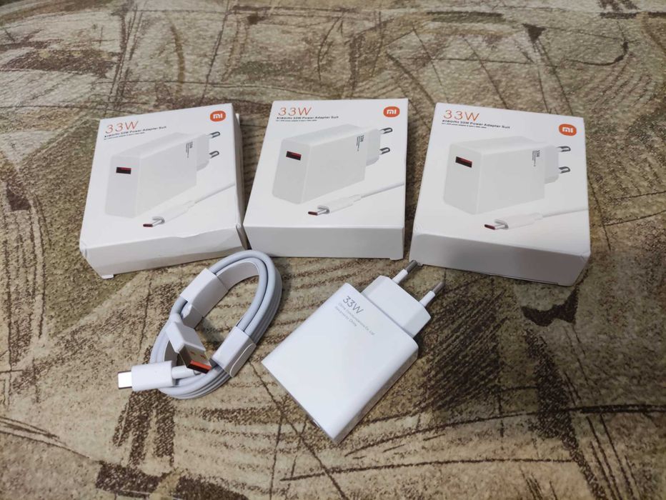 Зарядний пристрій Xiaomi 33W + кабель 1.5м