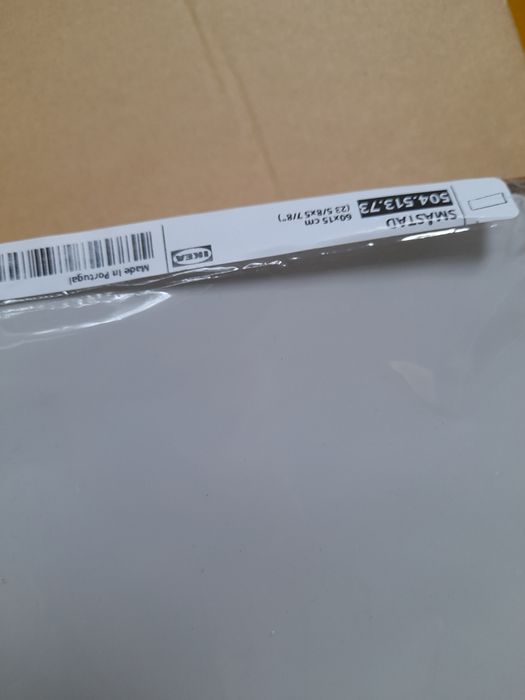 Nowy front szuflady smastad 15x60 ikea szary