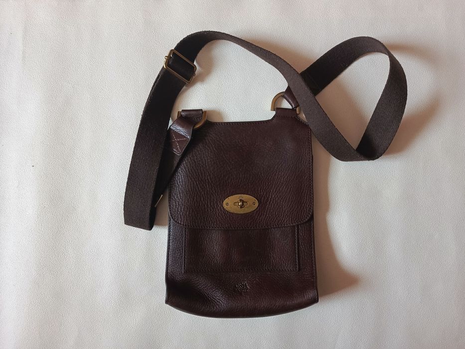 Сумка кожаная бренда MULBERRY .