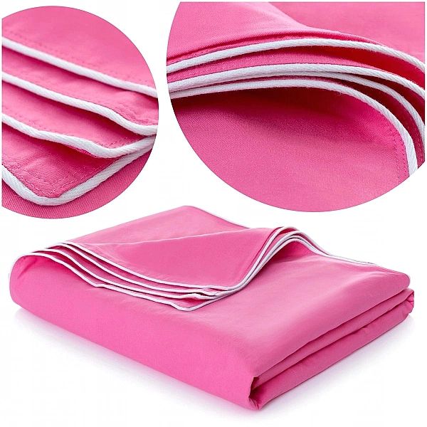 Wsyp Na Kołdrę 220x200 Bawełna Andrychowski Różowy Woskowany