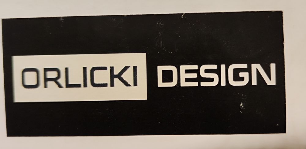 Lampa Orlickie Design VIVA V Nero Nowa+żarówki