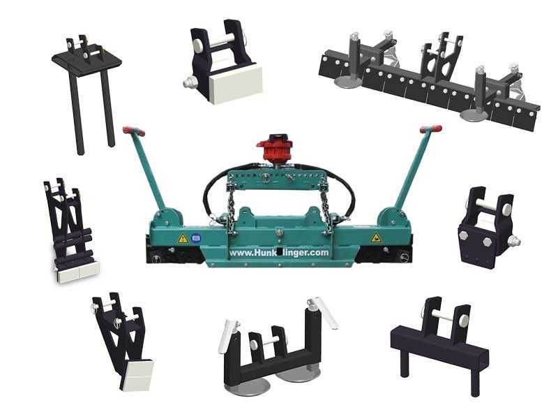 Chwytak do układania kostki brukowej S400PV Hunklinger