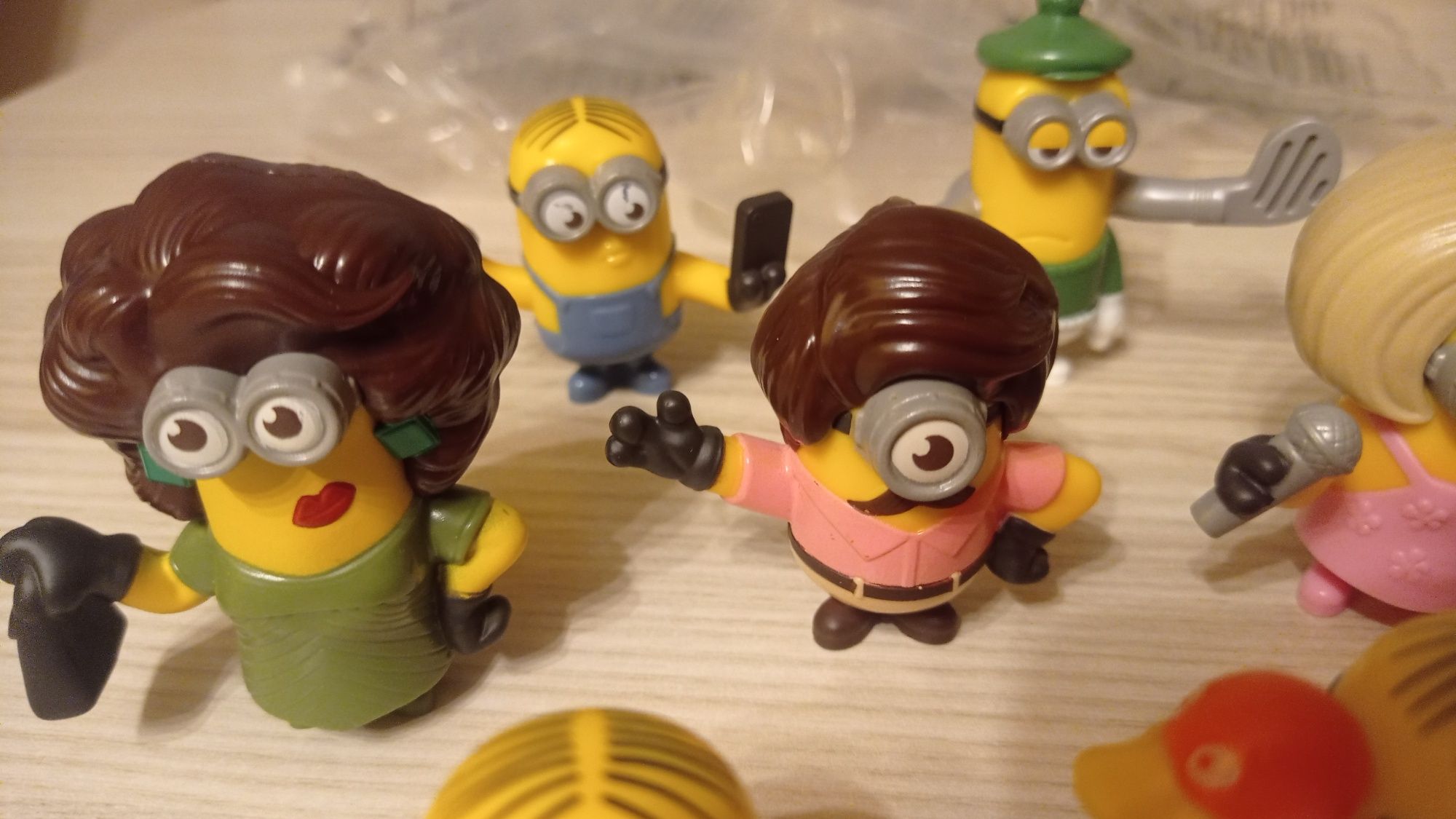 Minionek Minionki NOWE figurki 10 różnych - Mc Donald's 2019 zestaw z