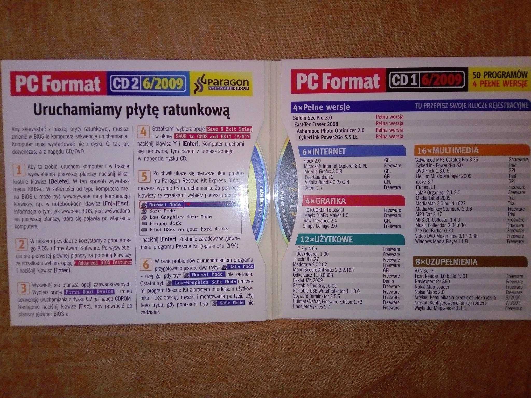 PC Format 6 2009 czerwiec (106) Gazeta + płyta CD Czasopismo