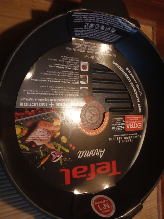 Patelnia do grillowania Tefal Aroma 26 cm niska cena