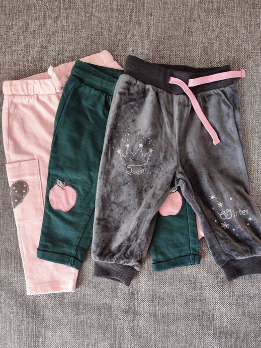 Zimowa paka ubrań rozm.74 dziewczynka