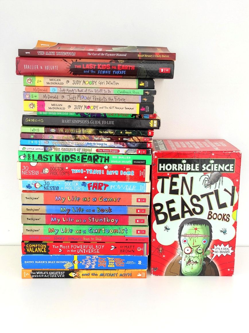НЕ ЗНАЙДЕТЕ! 13 книжок Dav Pilkey Captain UNDERPANTS англійська дітям