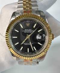 Zegarek Rolex Datejust bikolor, black