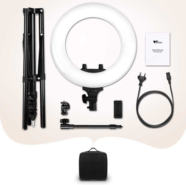 Anel de luz 14"  ring light 3200k-5500k 36cm