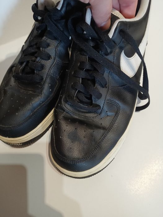 Buty Nike air force 1 swoosh czarne