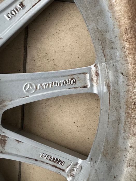 Koło felga aluminiowa Mercedes opona 205/55R17