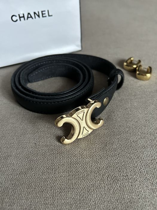 Ремінь  Celine Triomphe (натуральна шкіра)