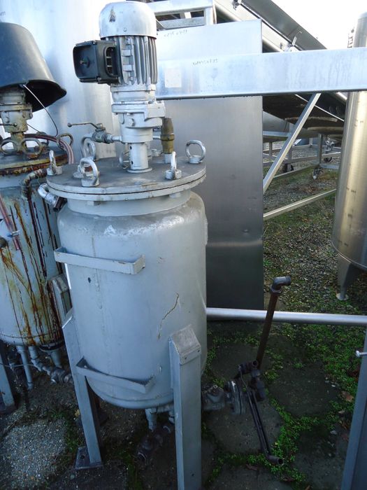 Zbiornik stalowy ciśnieniowy procesowy z płaszczem zbiornik 60L 23L