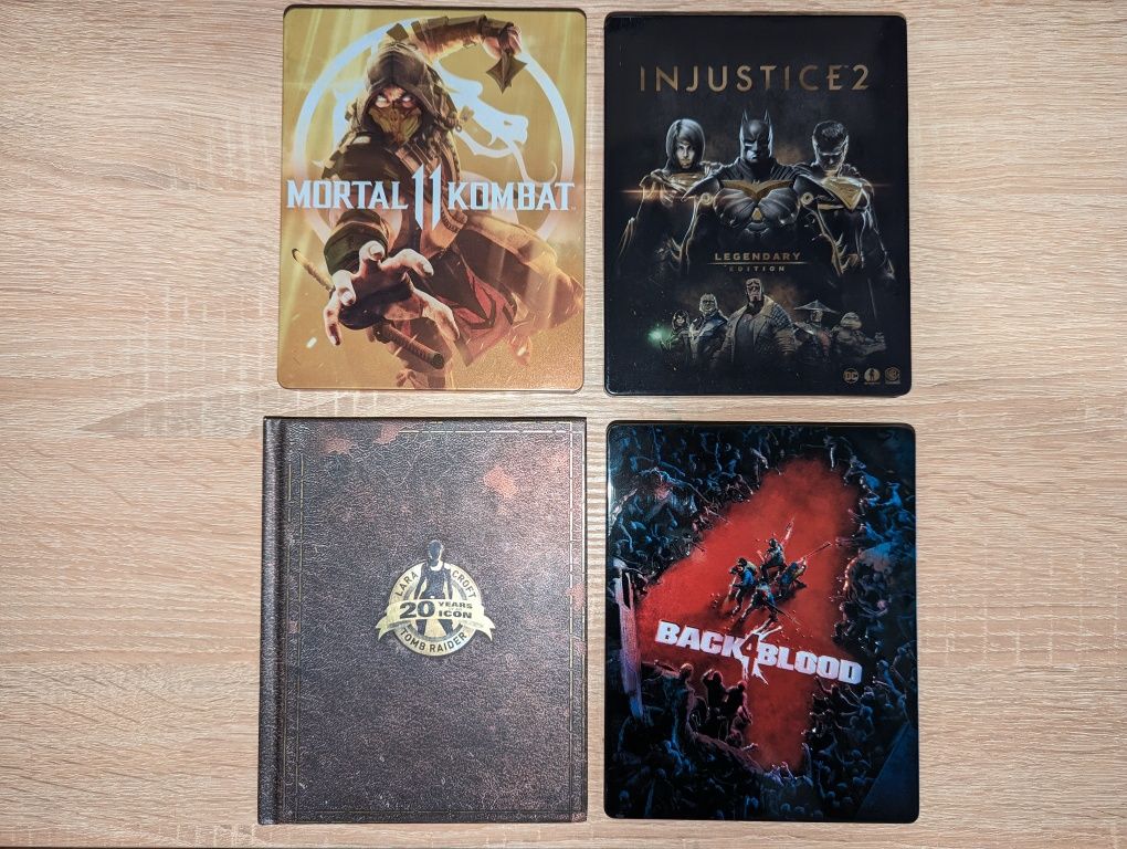 Ігри Ps4 Mortal Kombat 11 Injustice 2 Tomb Raider Back 4 Blood Destiny