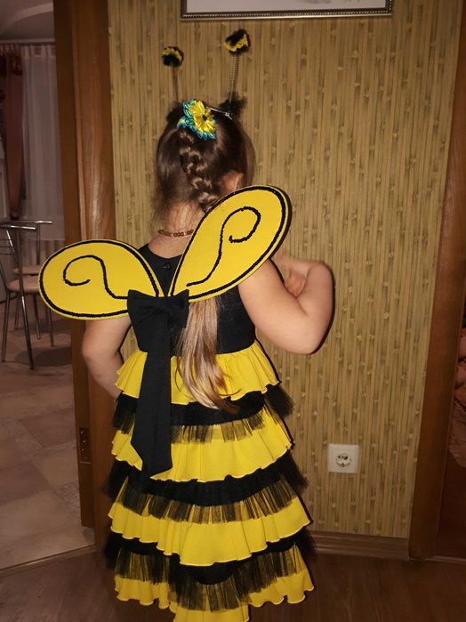 Карнавальный костюм пчелы. Костюм пчёлки. Прокат.