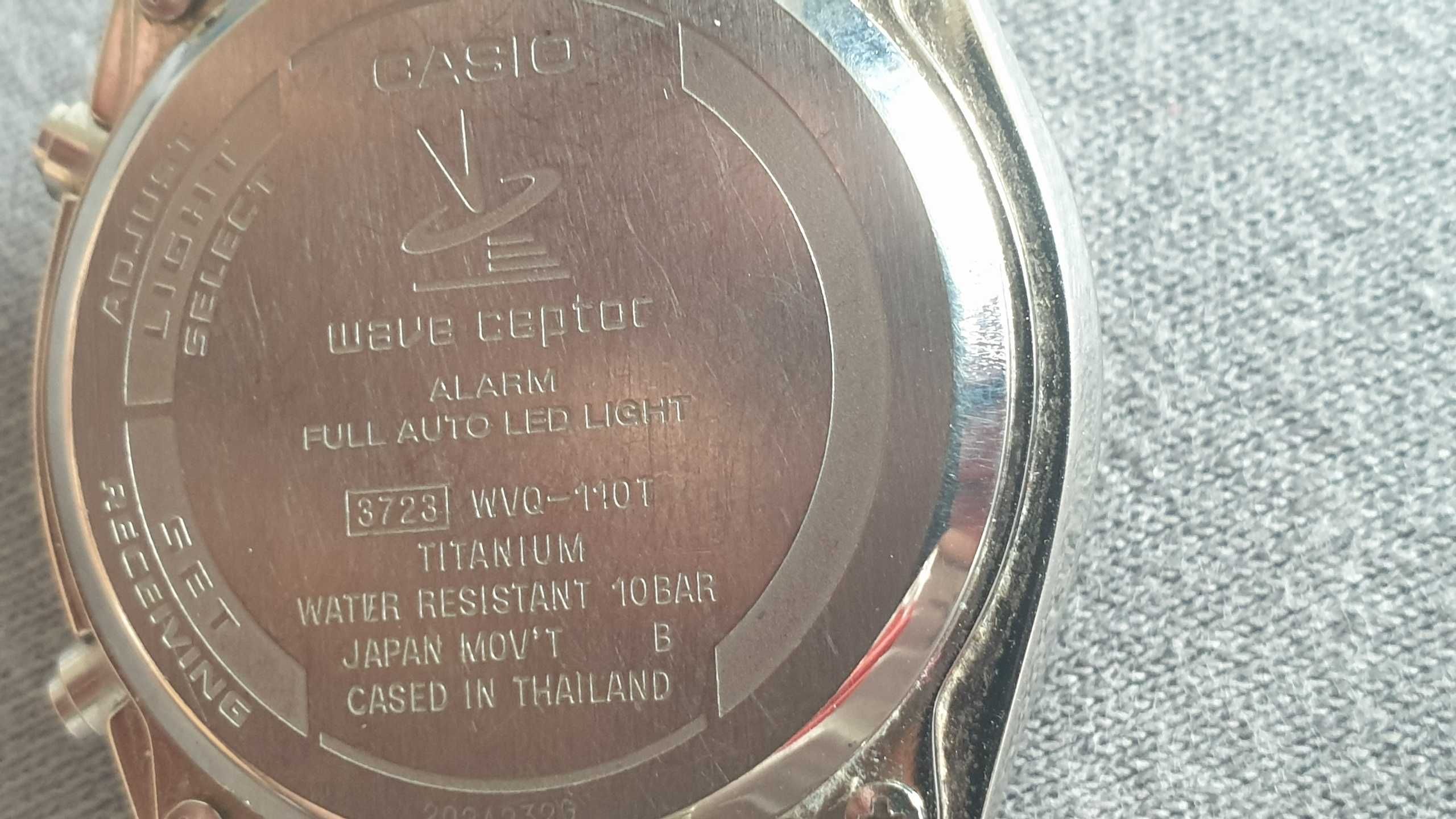 CASIO WVQ-110T Tough Solar Wave Ceptor Titanium