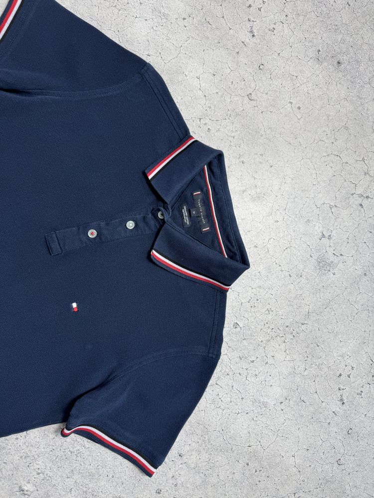 Мужская Футболка Поло Tommy Hilfiger Оригинал Идеал Размер S-M