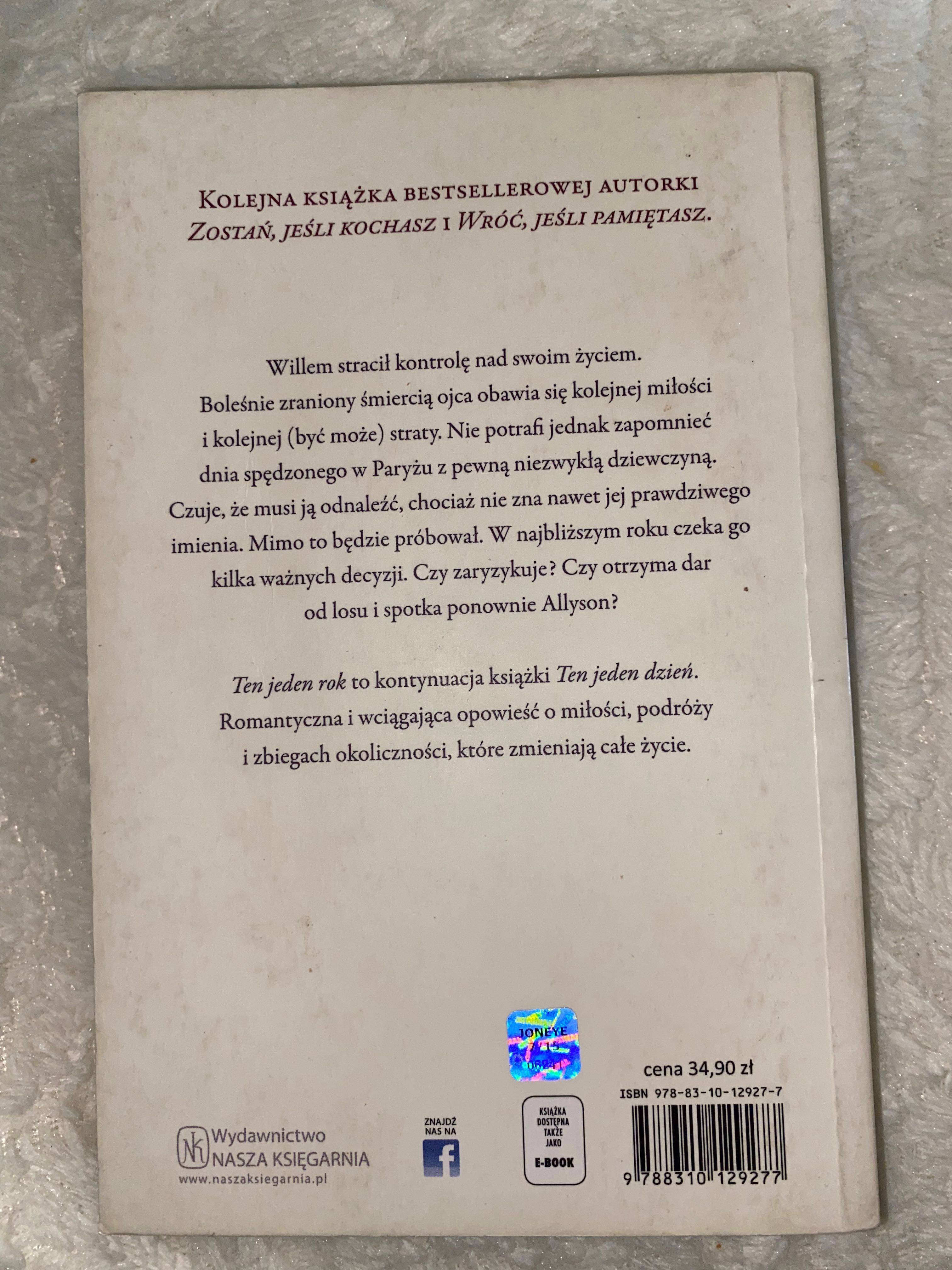 Ten jeden rok, Gayle Forman