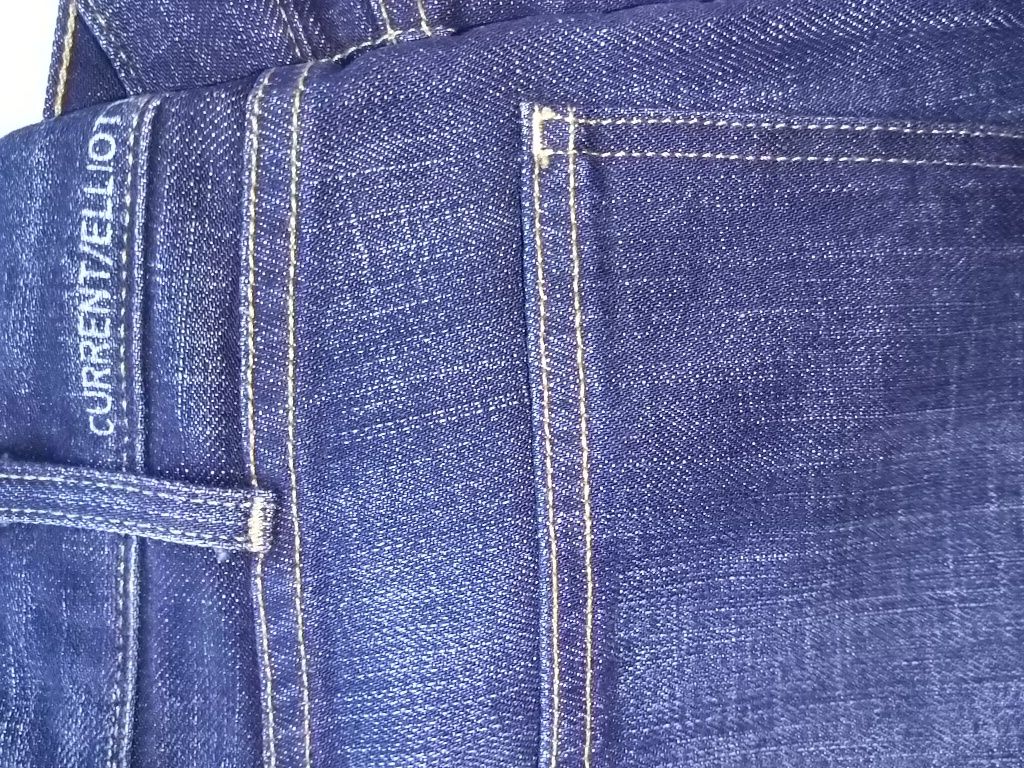 Брендовые однотонные джинсы Current/Elliot