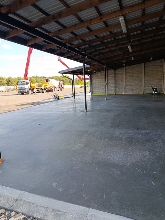 Posadzki przemysłowe,wylewki,płyty fundamentowe