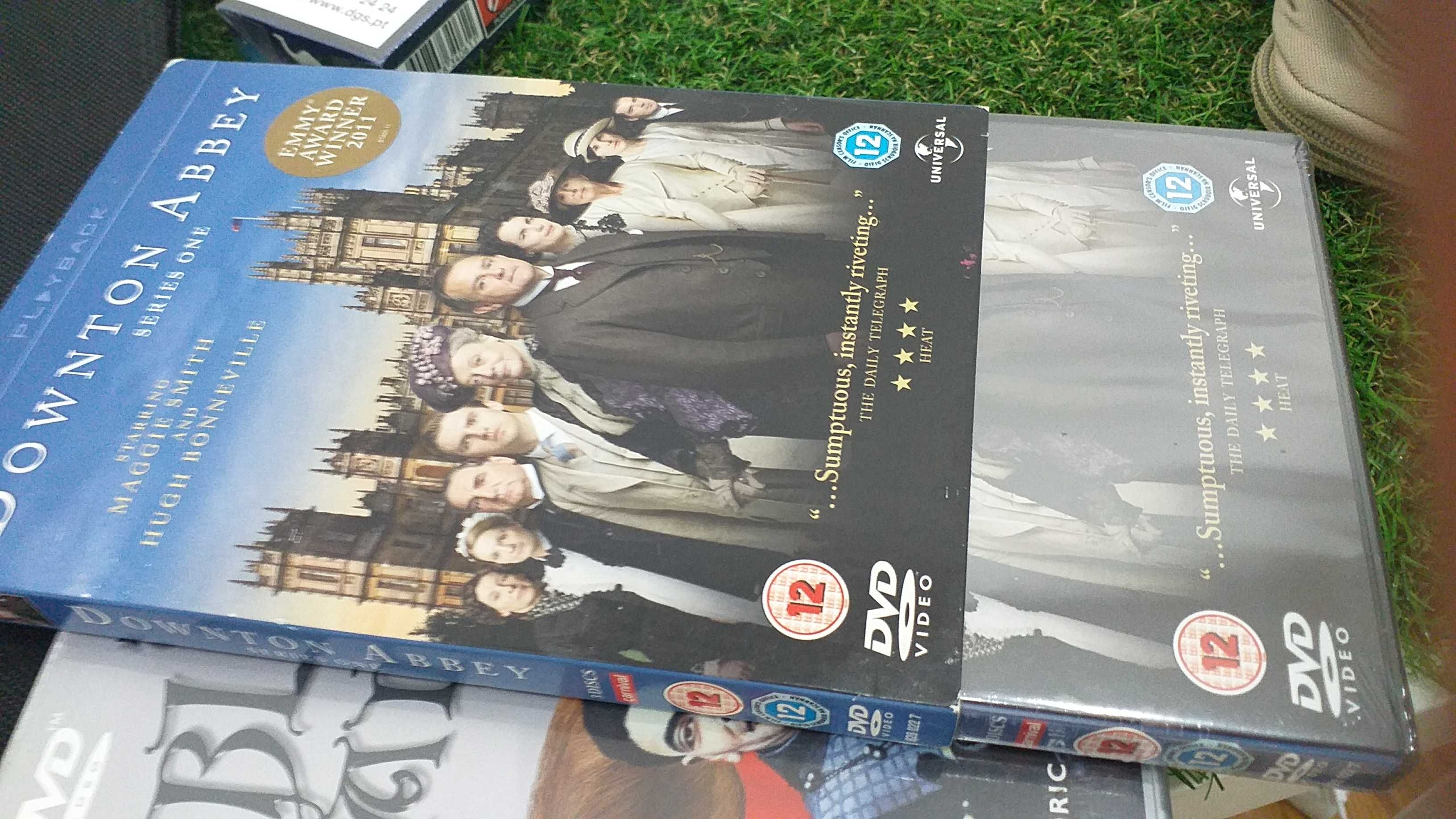 Downtown Abbey series 1 em 3 DVD's SELADO Novo