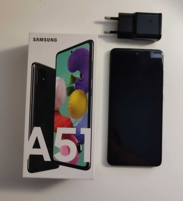 NEGOCIÁVEL - Samsung Galaxy A51 - 128GB - Preto Prisma
