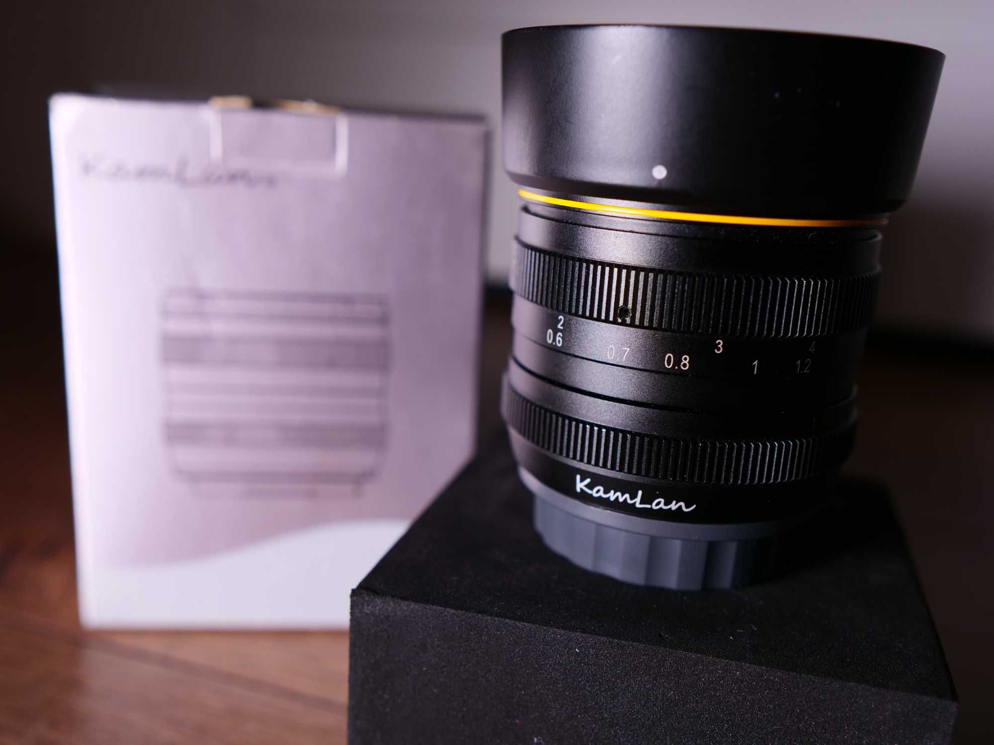 Kamlan 50 f1.1 micro 4/3 mft m4/3
