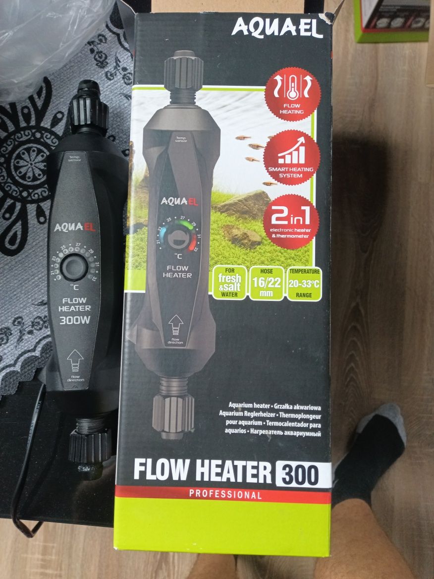Aquael akwarium 60L zestaw z szafką, filtrem i grzafka