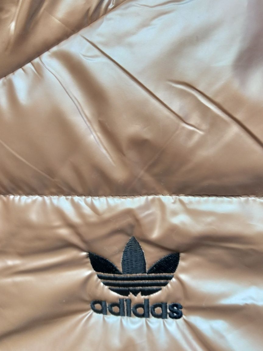 Nowa złota kurtka Adidas S