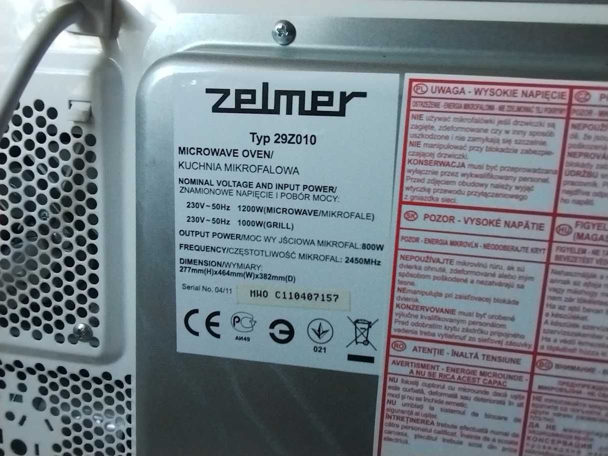 Kuchenka mikrofalowa Zelmer