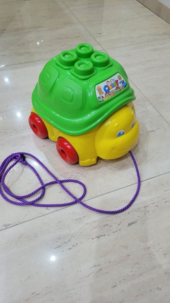 Klocki gumowe żółw clementoni