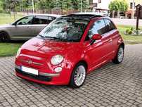 Fiat 500 1,2  klima , szyberdach odsuwany