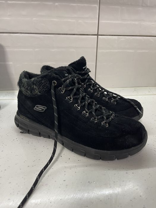 Черевики замшеві  жіночі Skechers Skechers ботінки 26 см 40 р