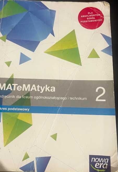 MATeMAtyka klasa 2 nowa era (zakres podstawowy)