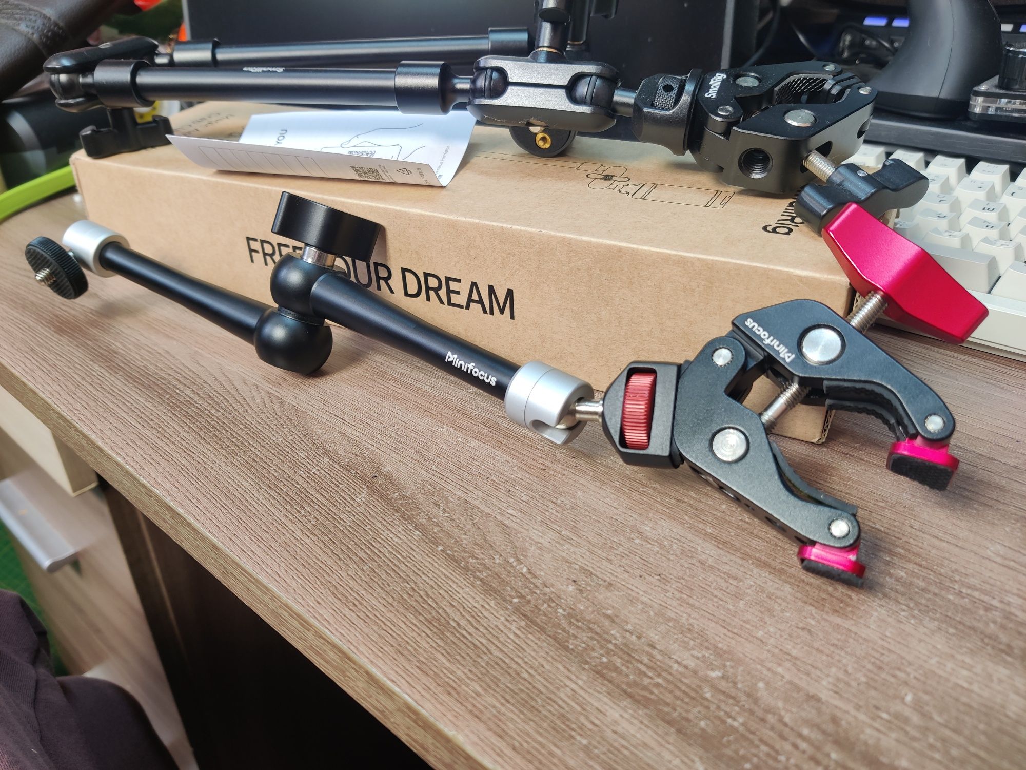 Smallrig та Minifocus magic arm. Магічна рука для відео