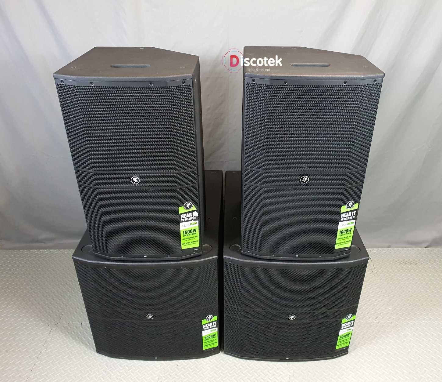 Mackie DRM 215 + DRM 18S | Nowy: 20 tys | Aktywny |