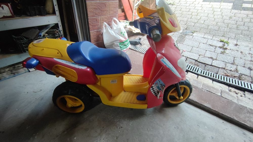 Duży motor na akumulator dla dziecka