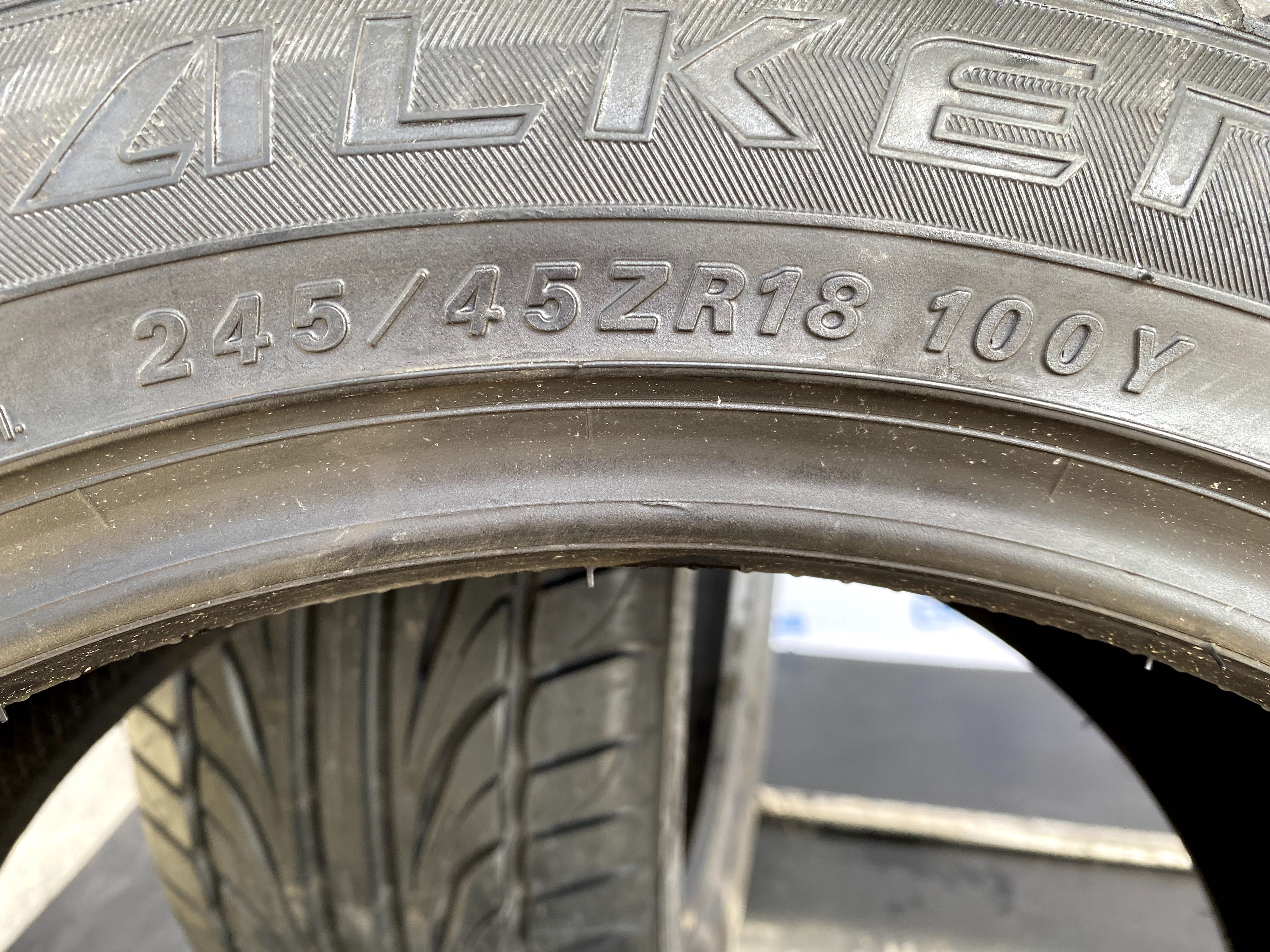 Літні шини 245 5 ZR18 100Y Falken Fk452. Японія