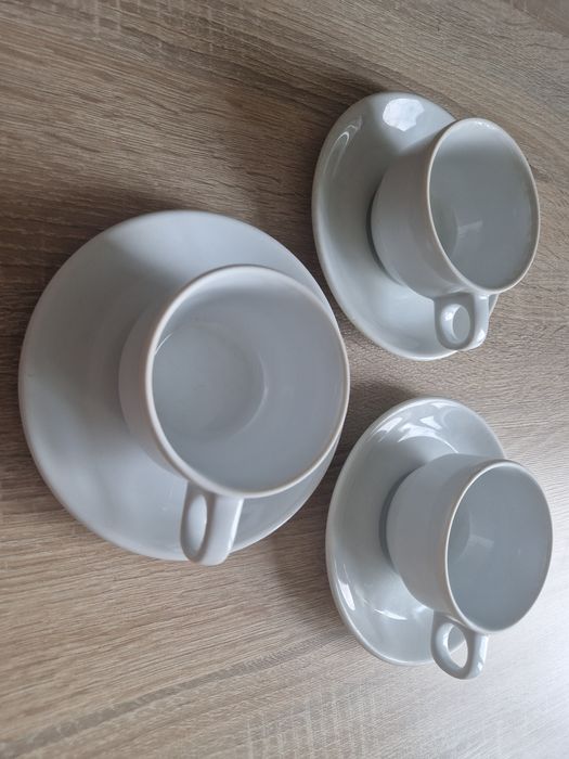 Stary zestaw filiżanek do espresso Schönwald Germany 3 sztuki