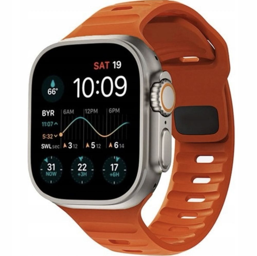 Sylikonowy Pasek Apple Watch 3/4/5/6/7/8/9SE/ULTRA (42-49 mm).Orange