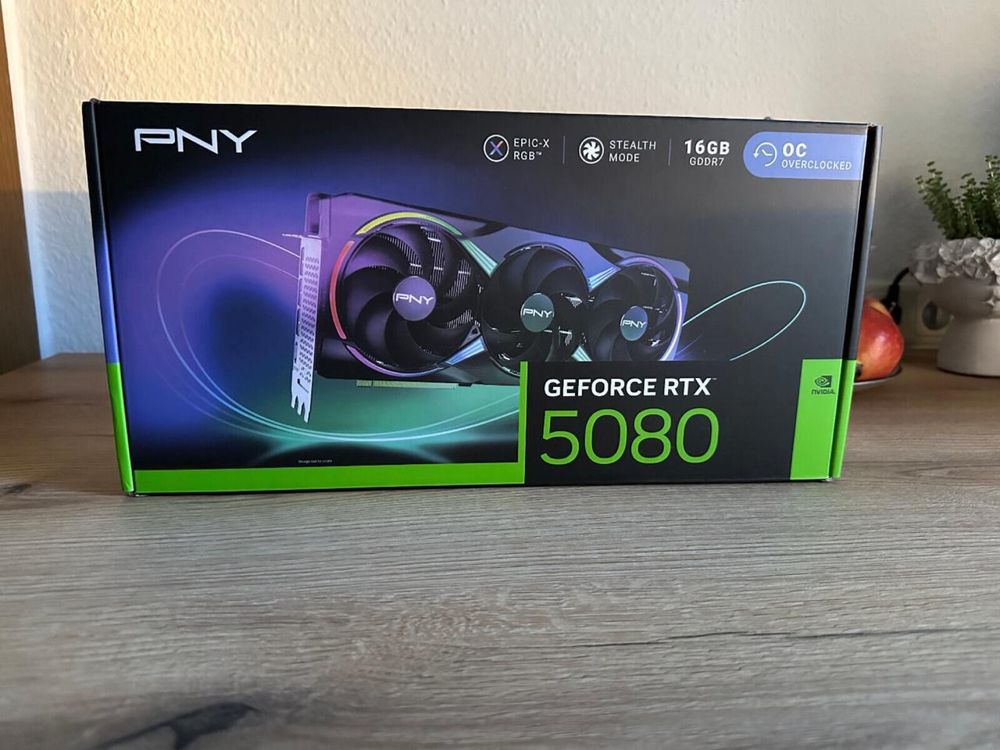 Відеокарта PNY GeForce RTX 5080 ARGB EPIC-X RGB OC Triple Fan