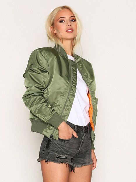 Женский бомбер MA-1 W Alpha Industries, США