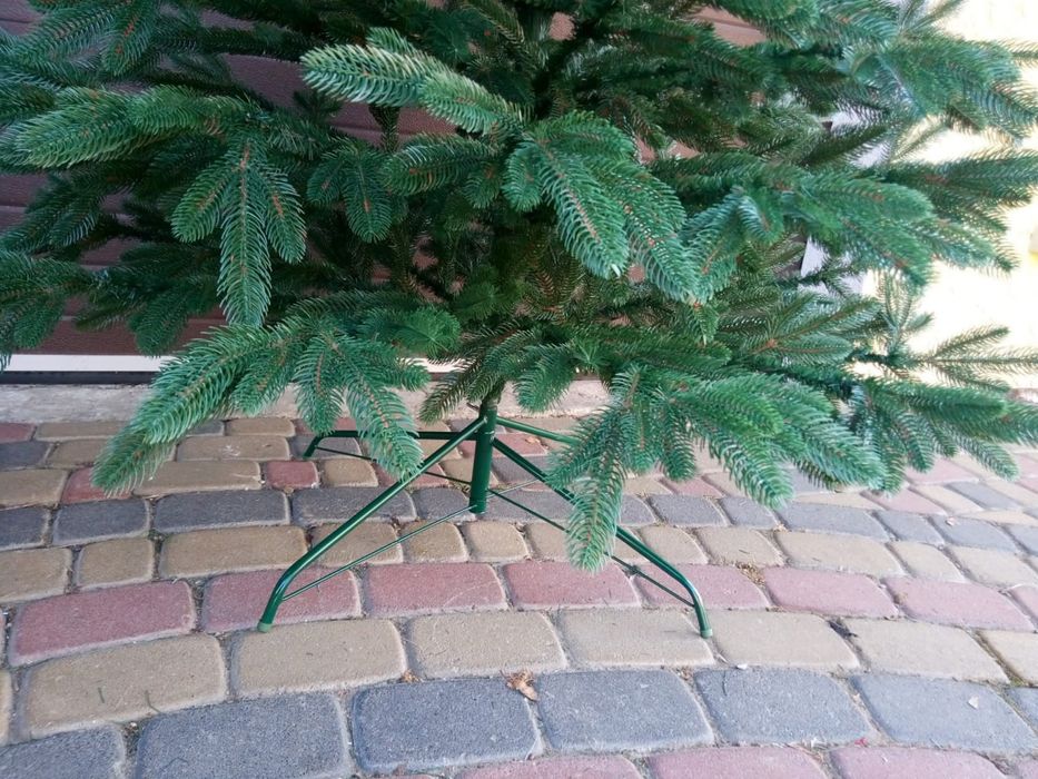 Розпродаж. Штучна Лита Преміум ялинка зелена елка искусственная