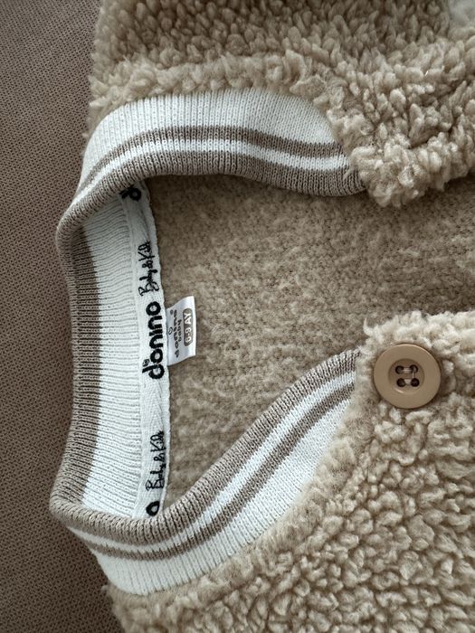 Куртка тедді і кофта, світшот 74,6-9 місяців