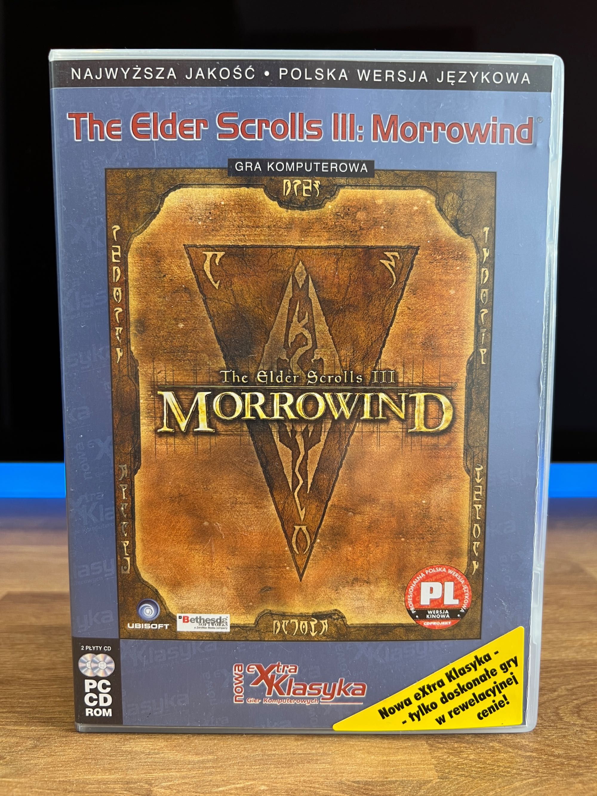 TES III Morrowind (PC PL 2003) kompletne wydanie eXtra Klasyka