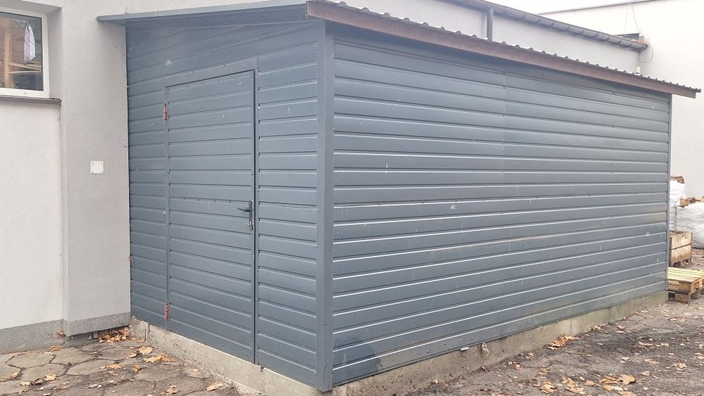 Blaszak 3x5 garaż solidny schowek wiata kantorek zadaszenie na narzędz